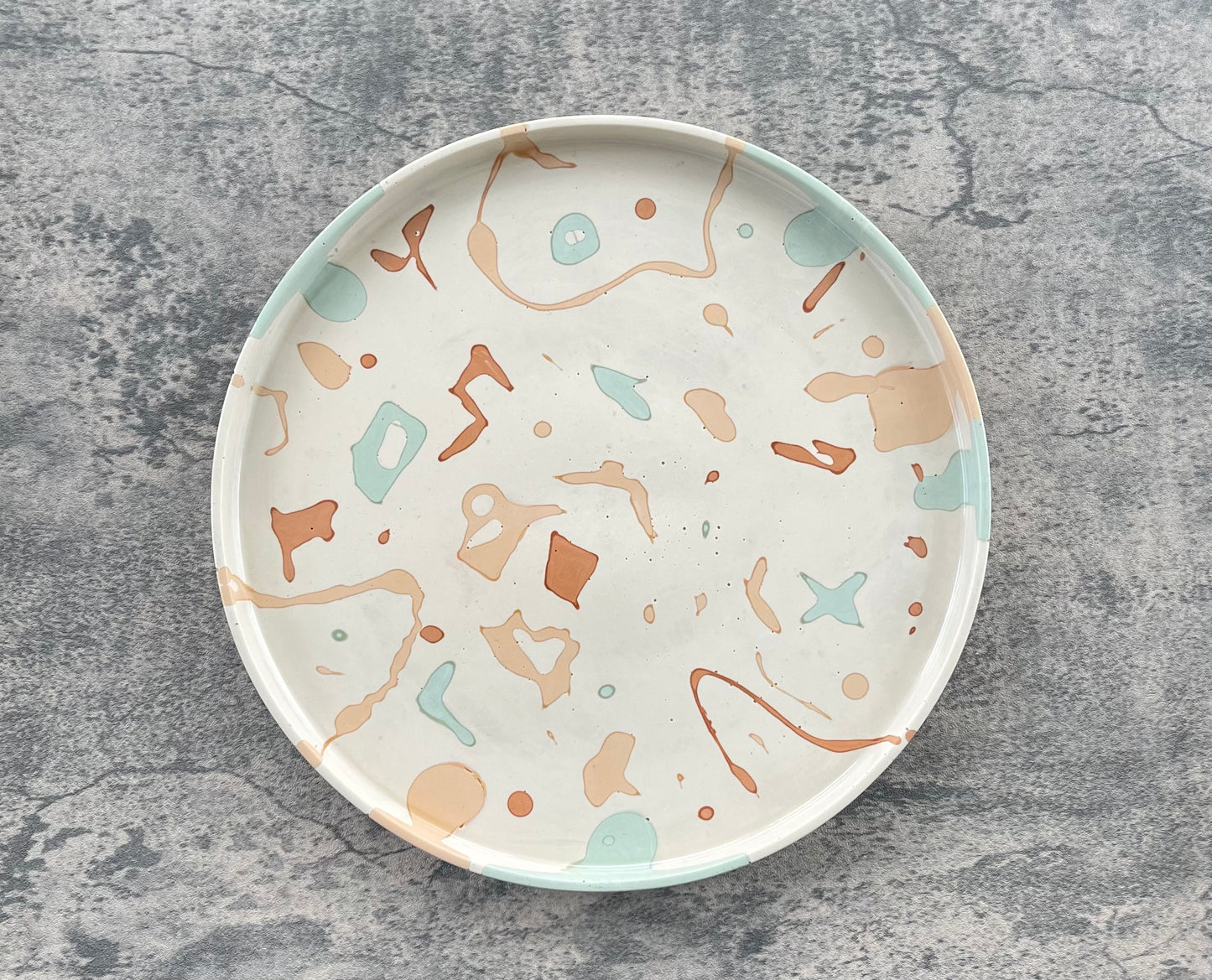 Large Circle Tray | Scandinavian Boho