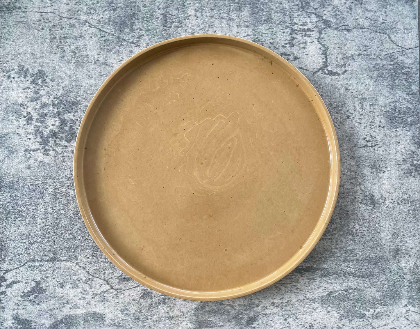 Large Circle Tray | Brown