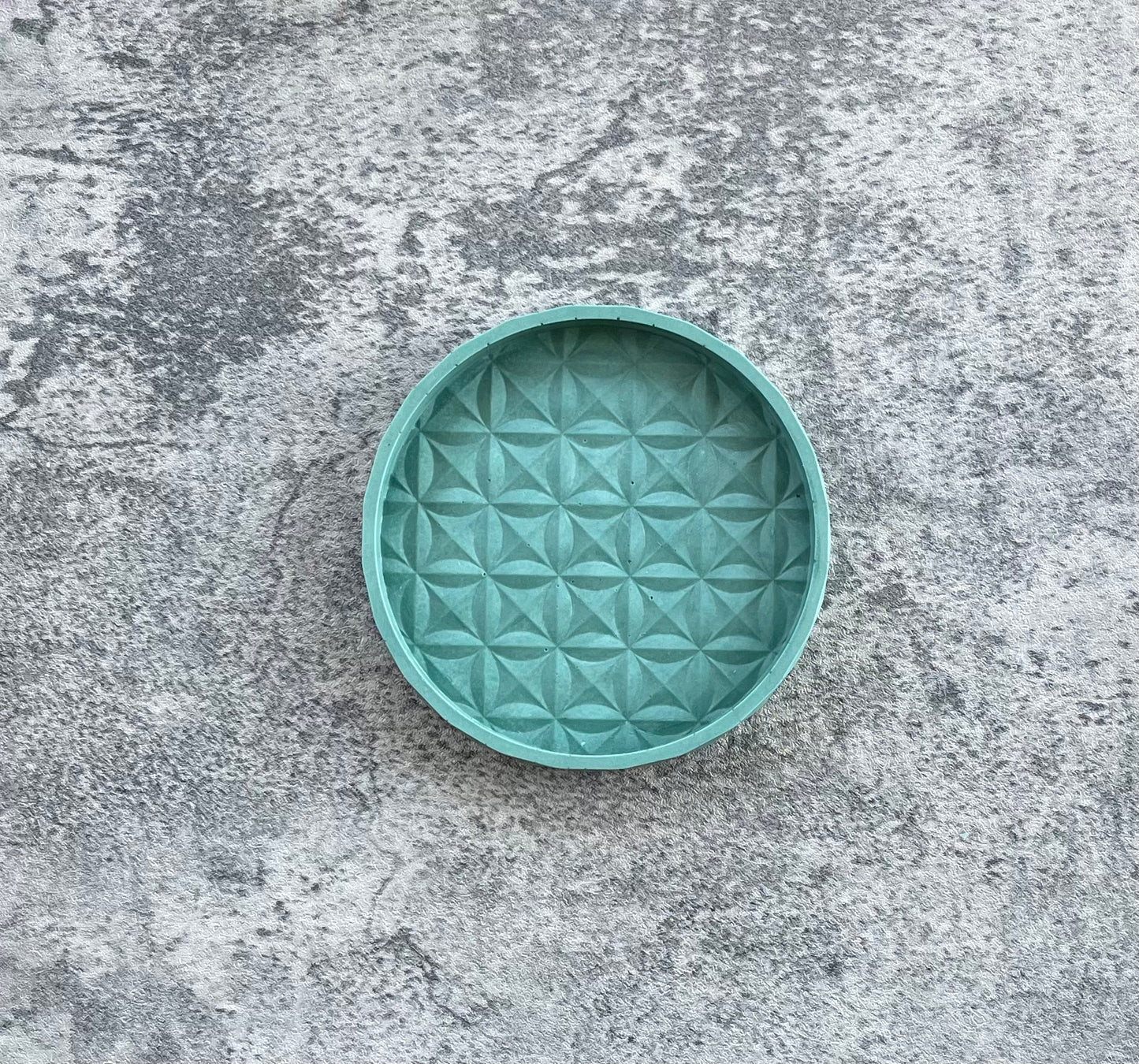 Circle Trinket | Muted Teal