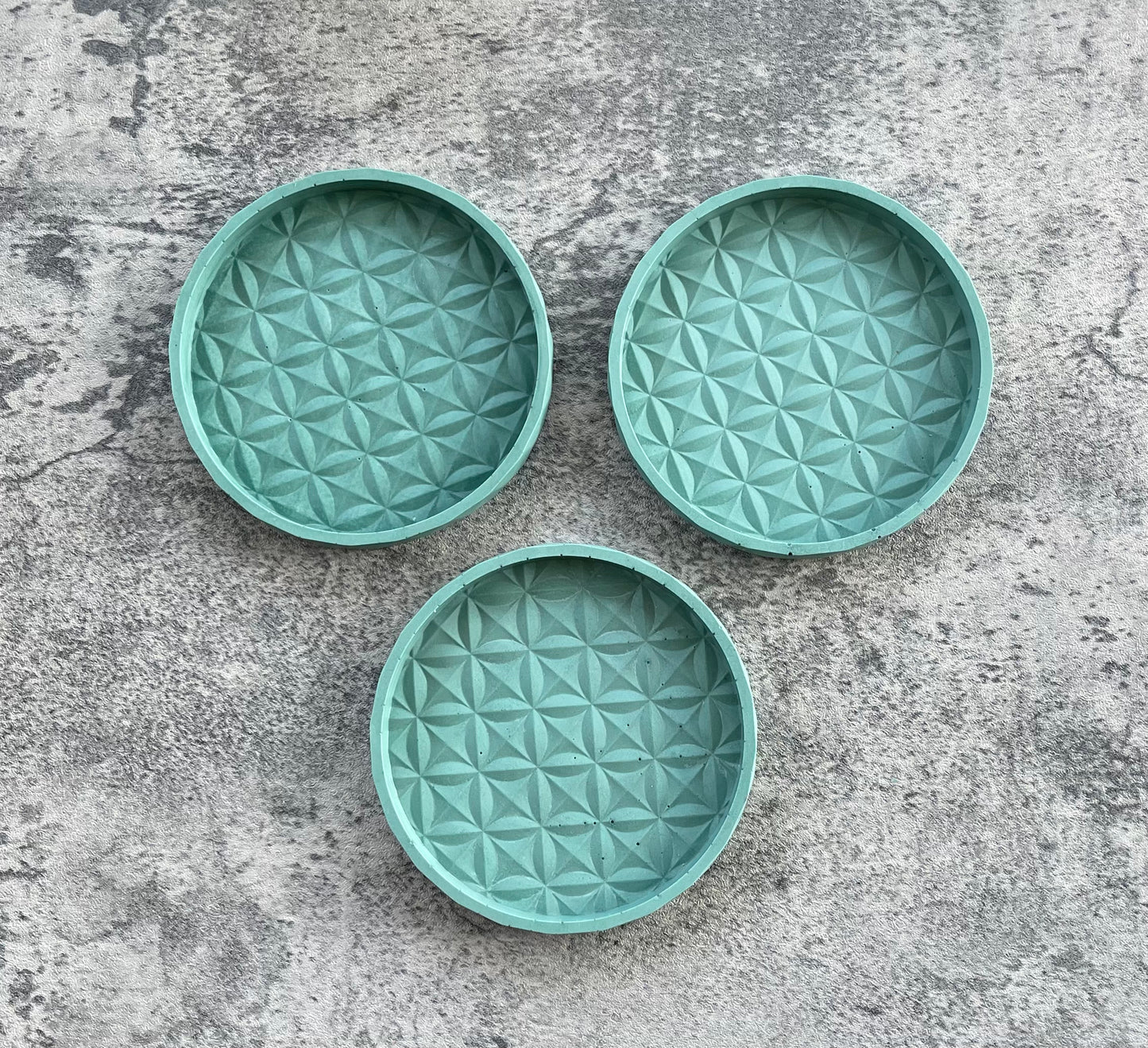 Circle Trinket | Muted Teal
