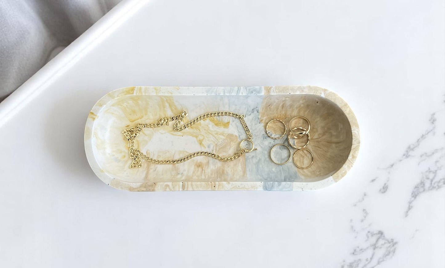 Accent Bowl | Brown + Yellow