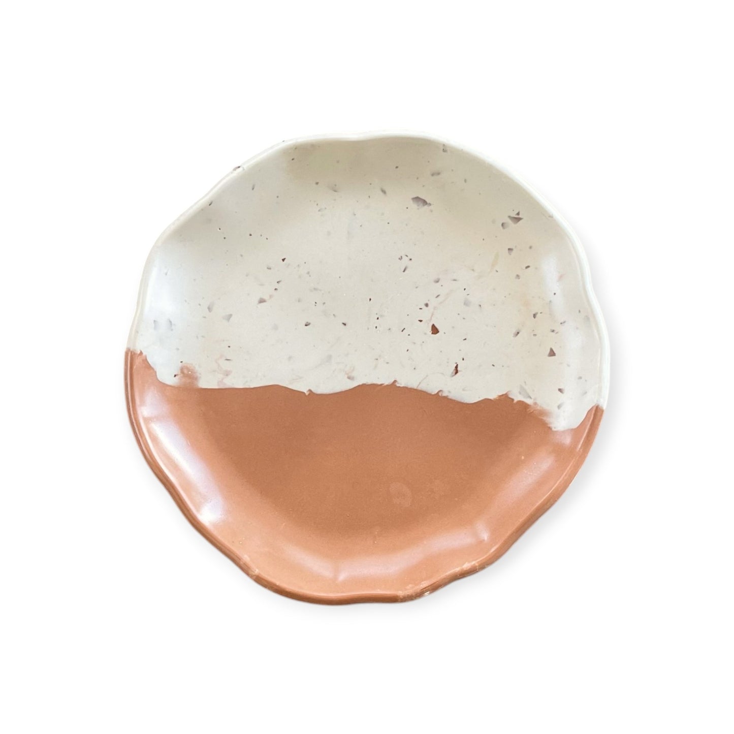 Round Accent Dish | Beige, Terracotta
