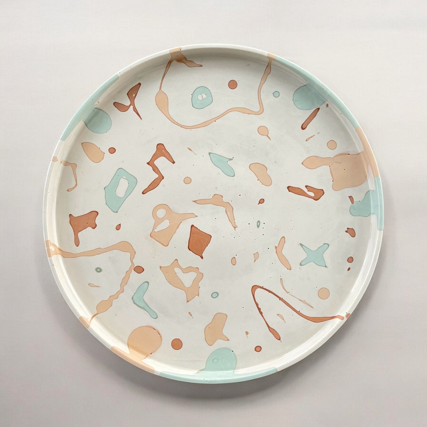 Large Circle Tray | Scandinavian Boho
