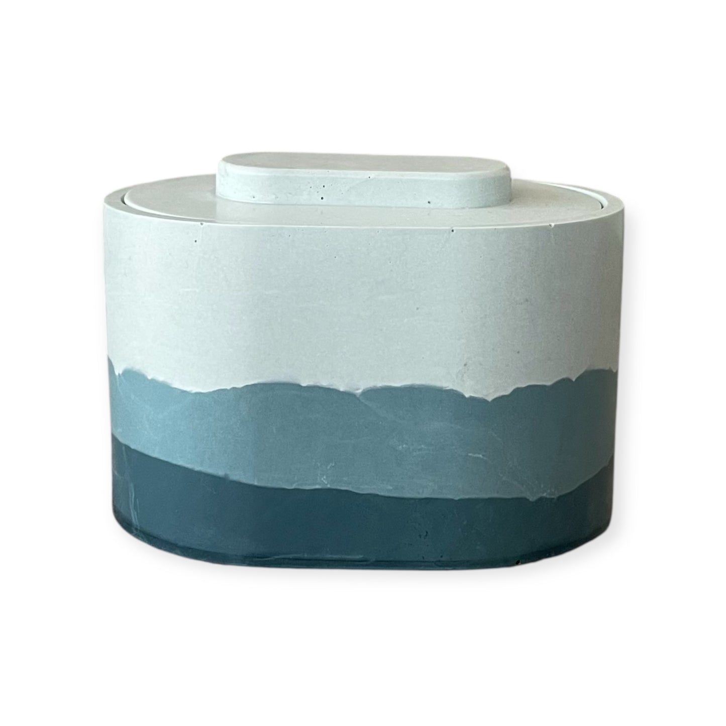 Storage Pot w/ Lid | Blue