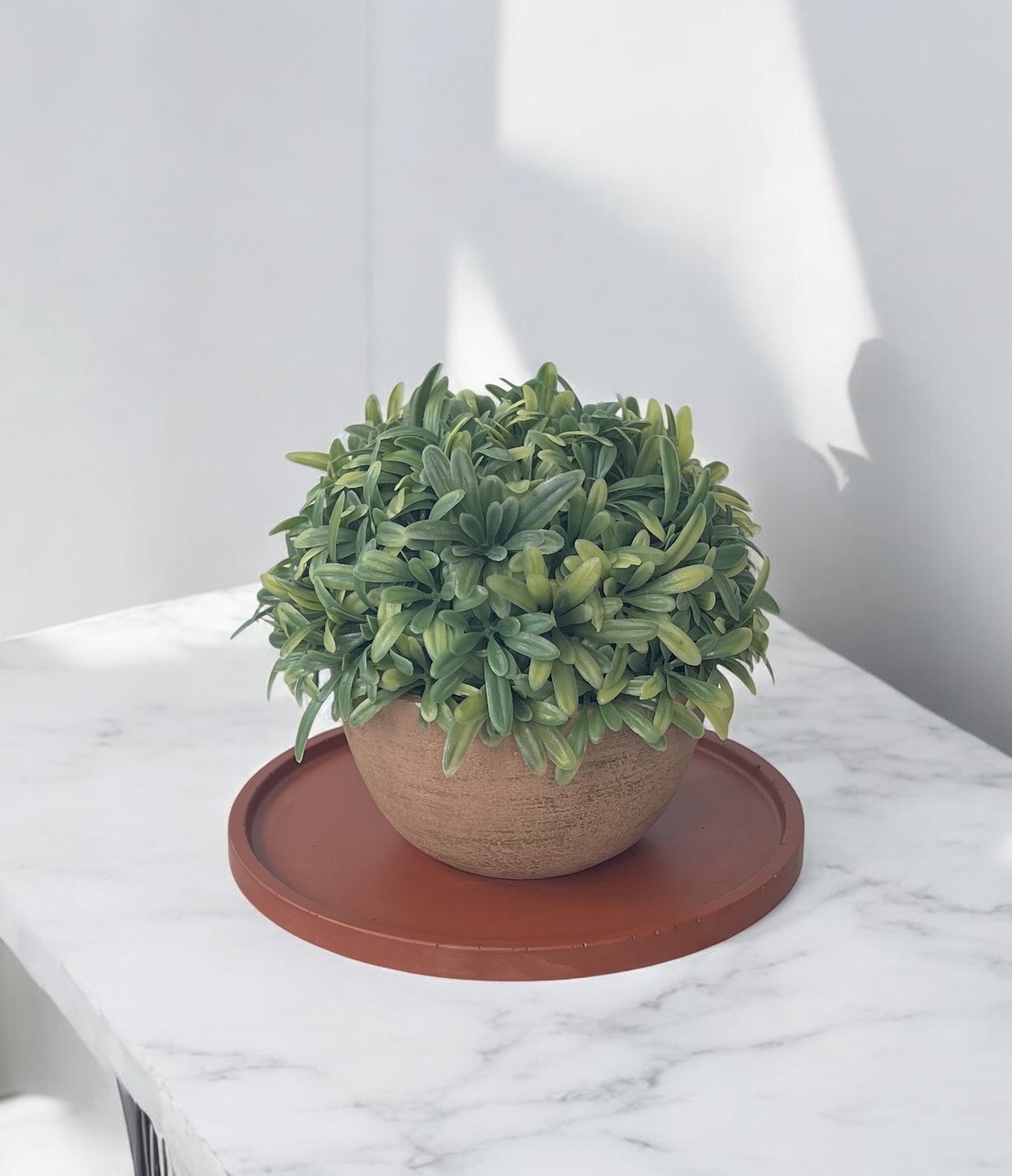 Flat Circle Tray | Red