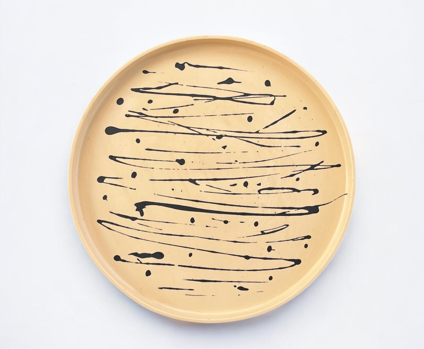 Large Circle Tray | Light Orange
