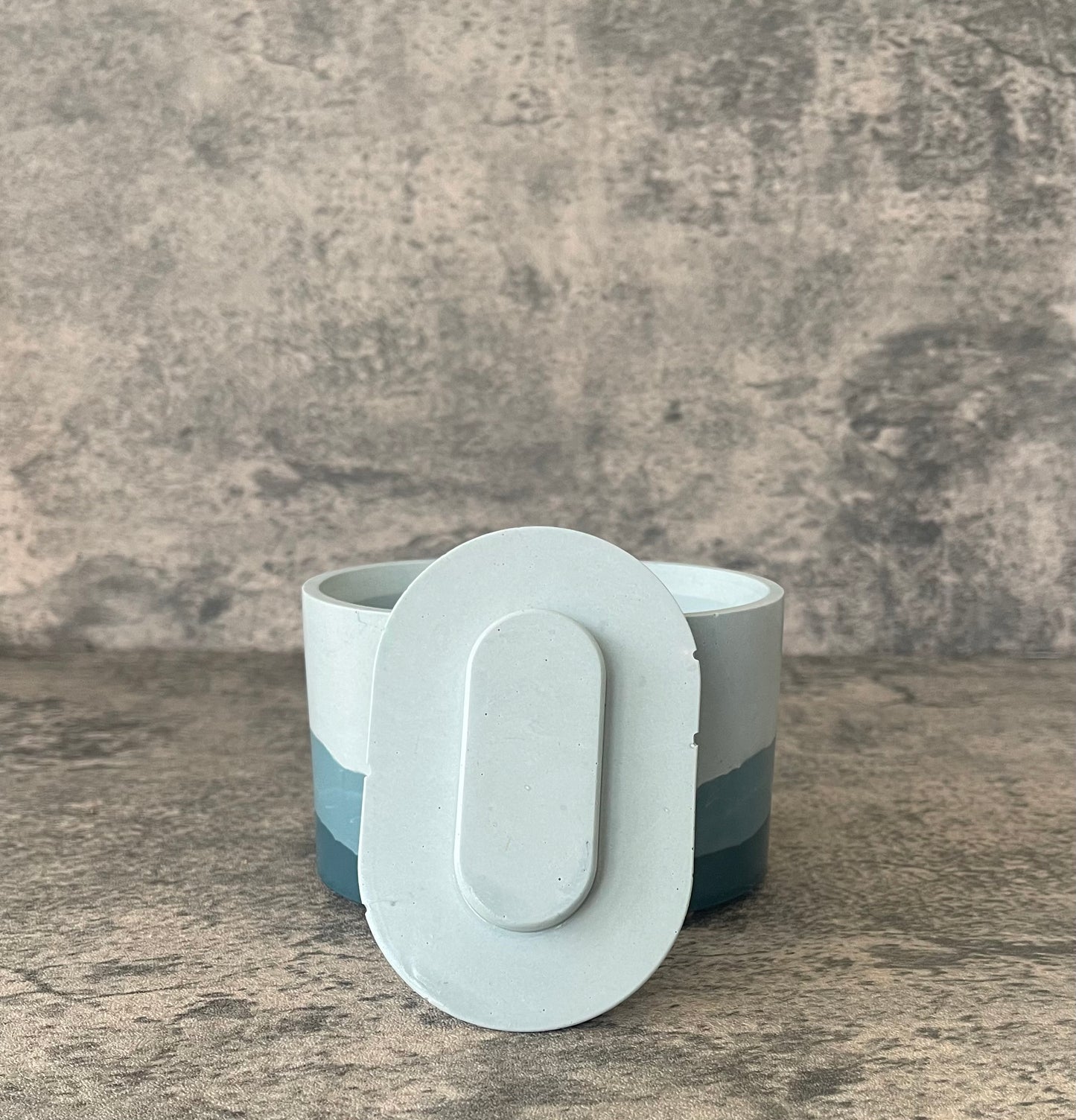 Storage Pot w/ Lid | Blue
