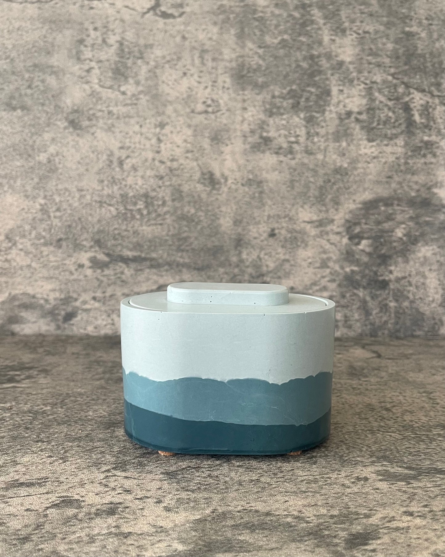 Storage Pot w/ Lid | Blue