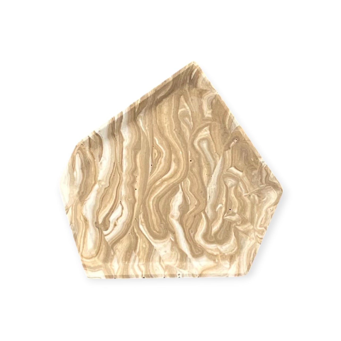 Geometric Trinket II | Brown
