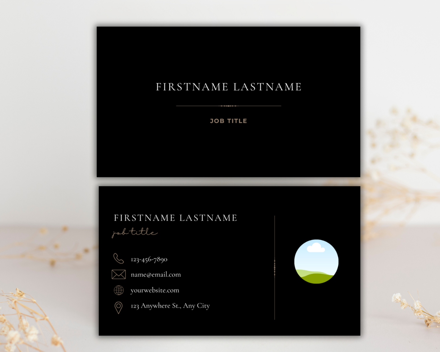 Modern Business Card Template | Canva Template