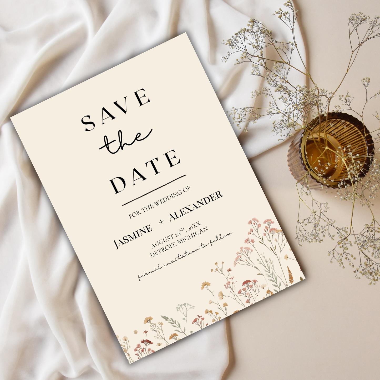 Save The Date | Canva Template