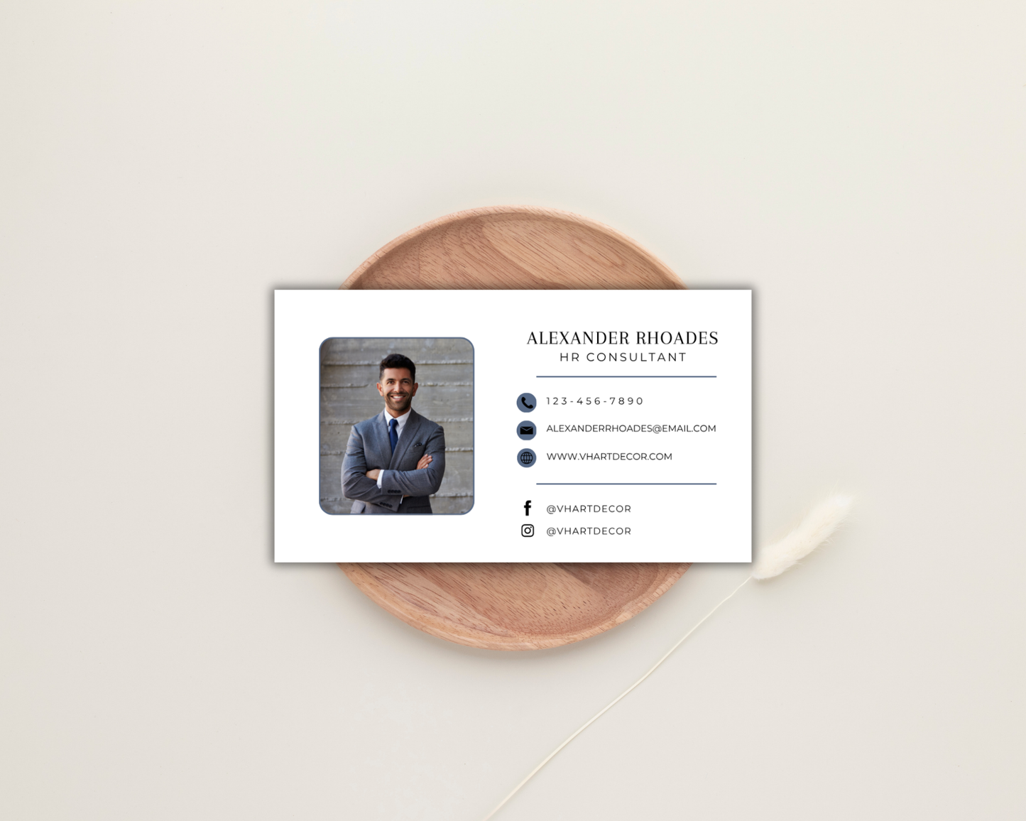 Professional Business Card | Canva Template