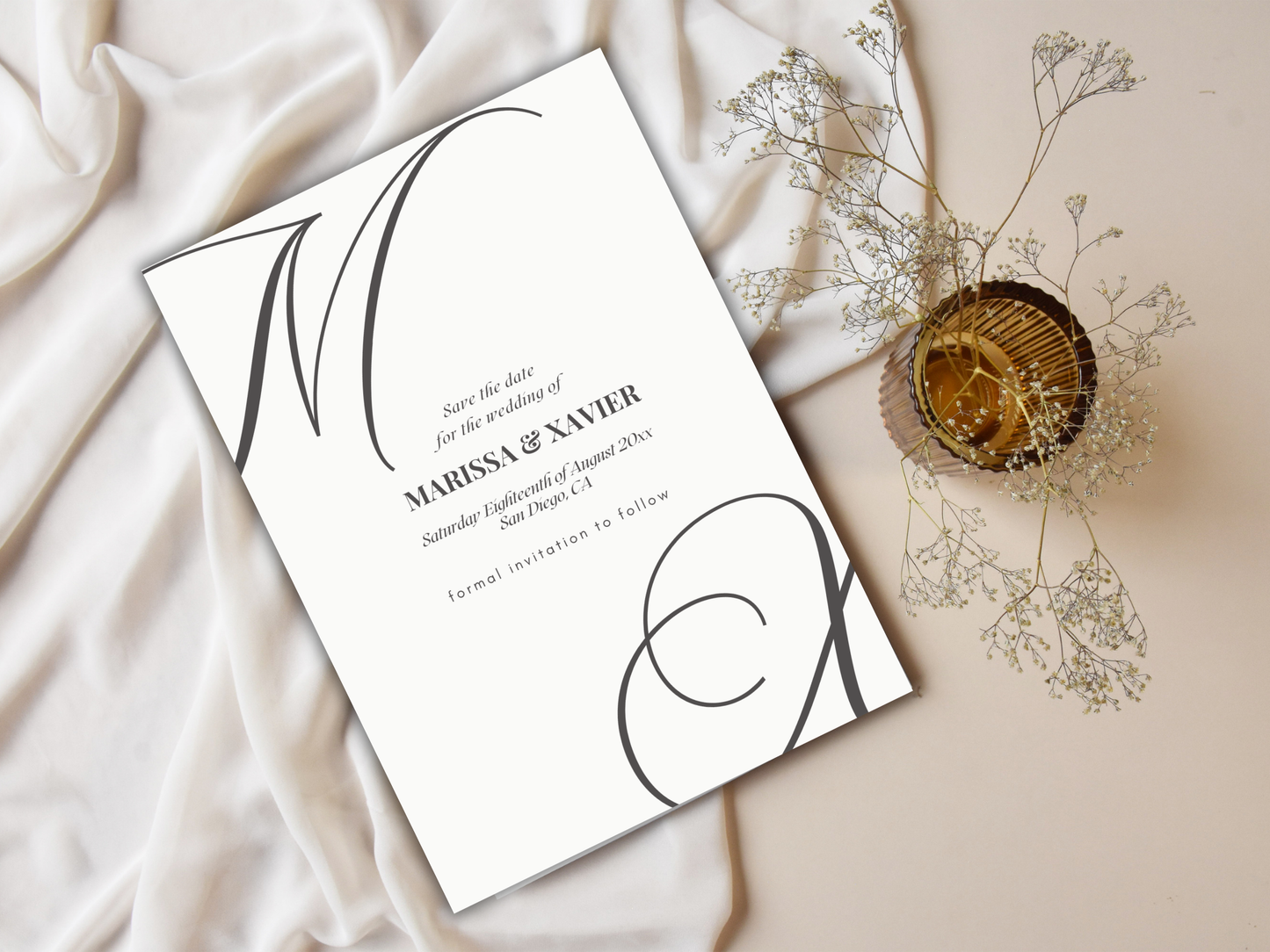 Save The Date | Canva Template