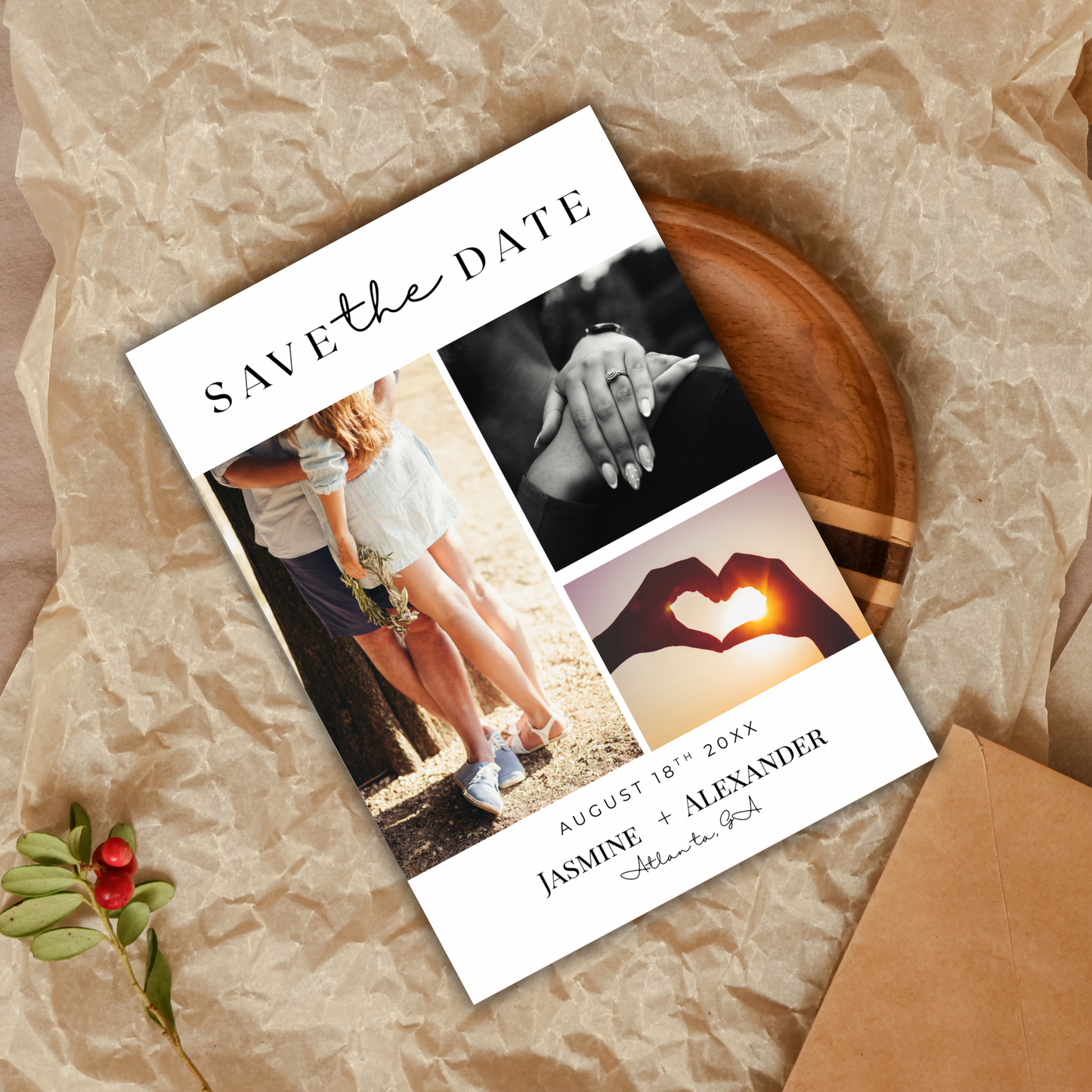 Save The Date | Canva Template