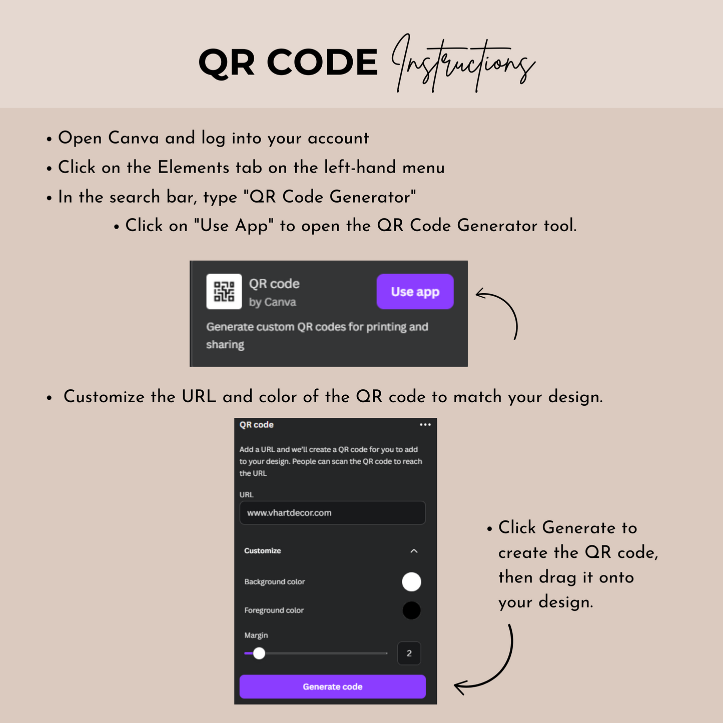 Jesmonite Care Card | Jesmonite Bundle Template | Jesmonite Care