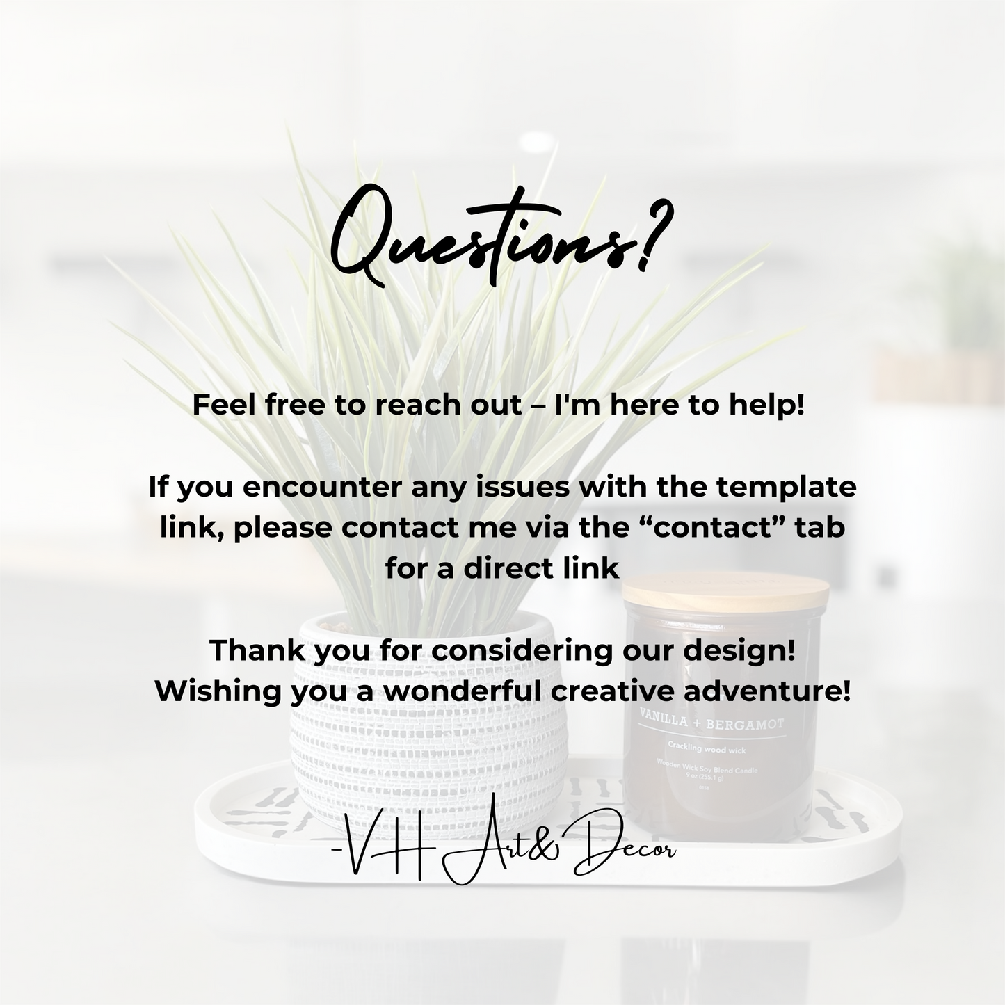 Jesmonite Care Card | Care Card Template | Jesmonite Instructions