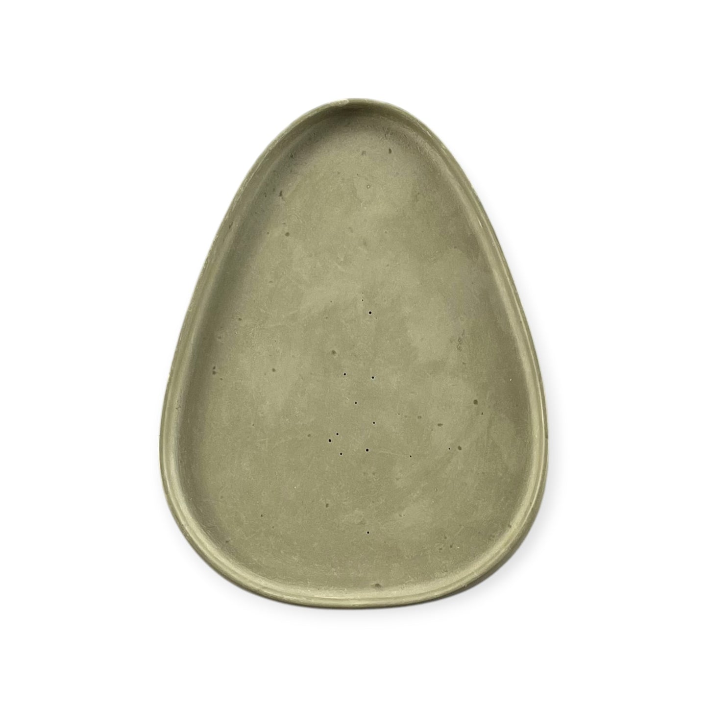 Medium Triangle Tray | Rustic Olive Green
