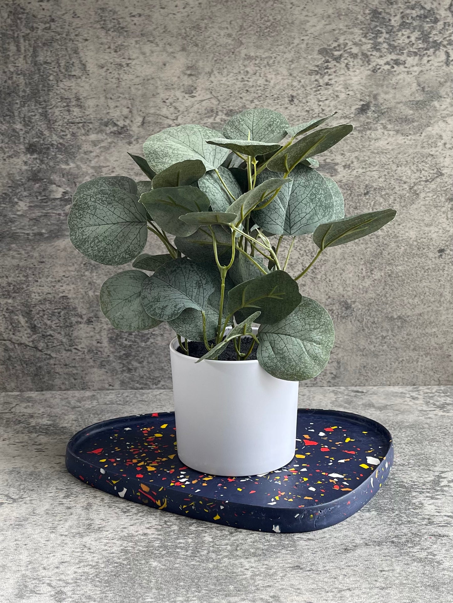 Large Triangle Tray | Dark Blue/Purple