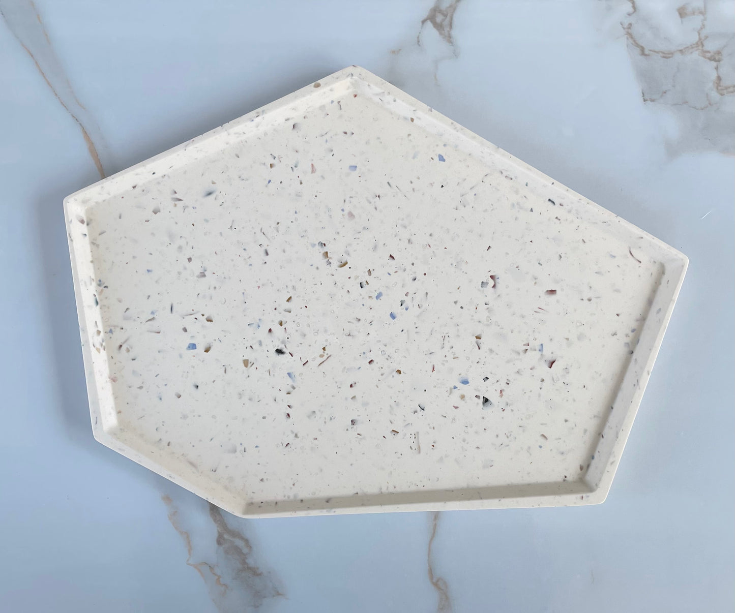 Large Accent Tray | Periwinkle Terrazzo