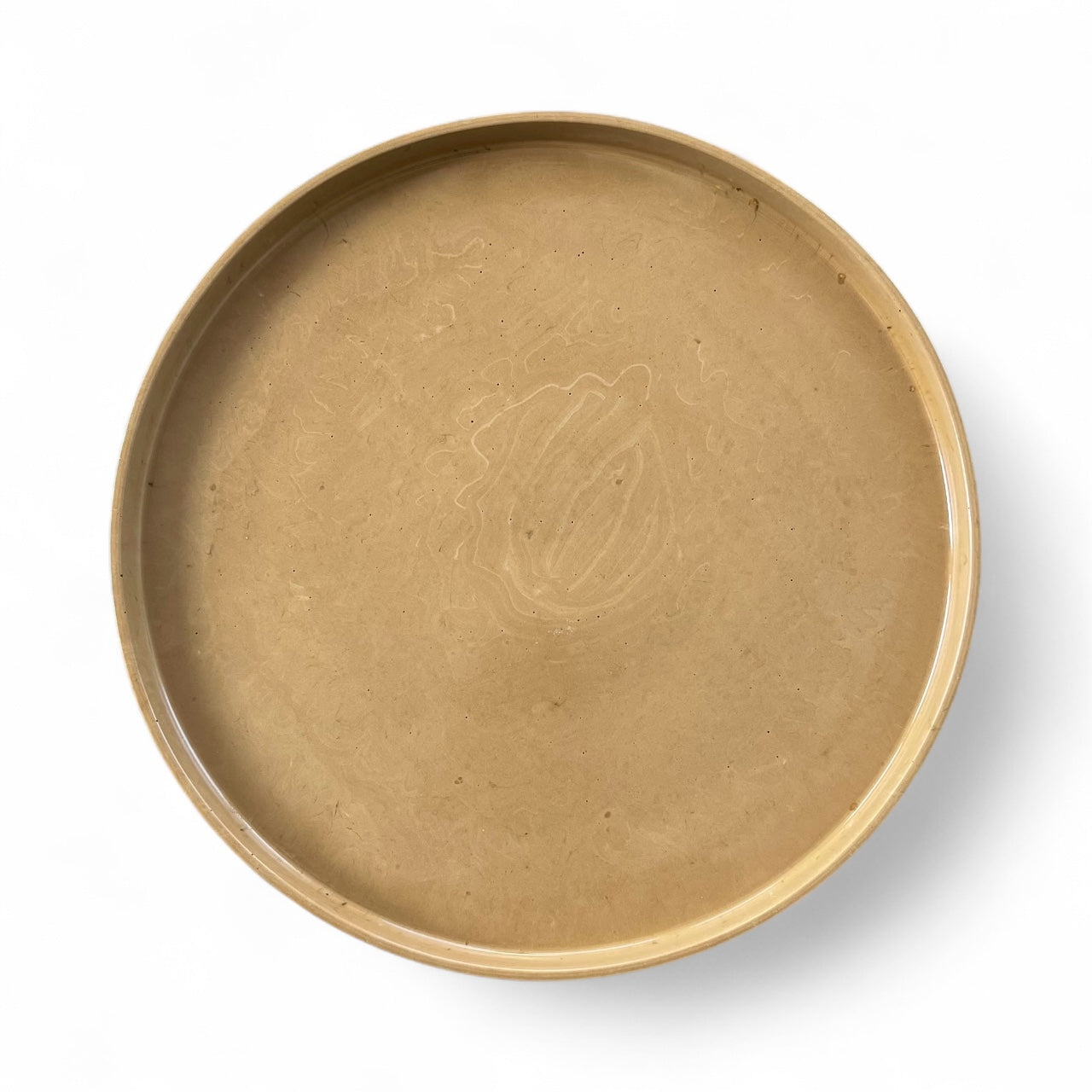 Large Circle Tray | Brown