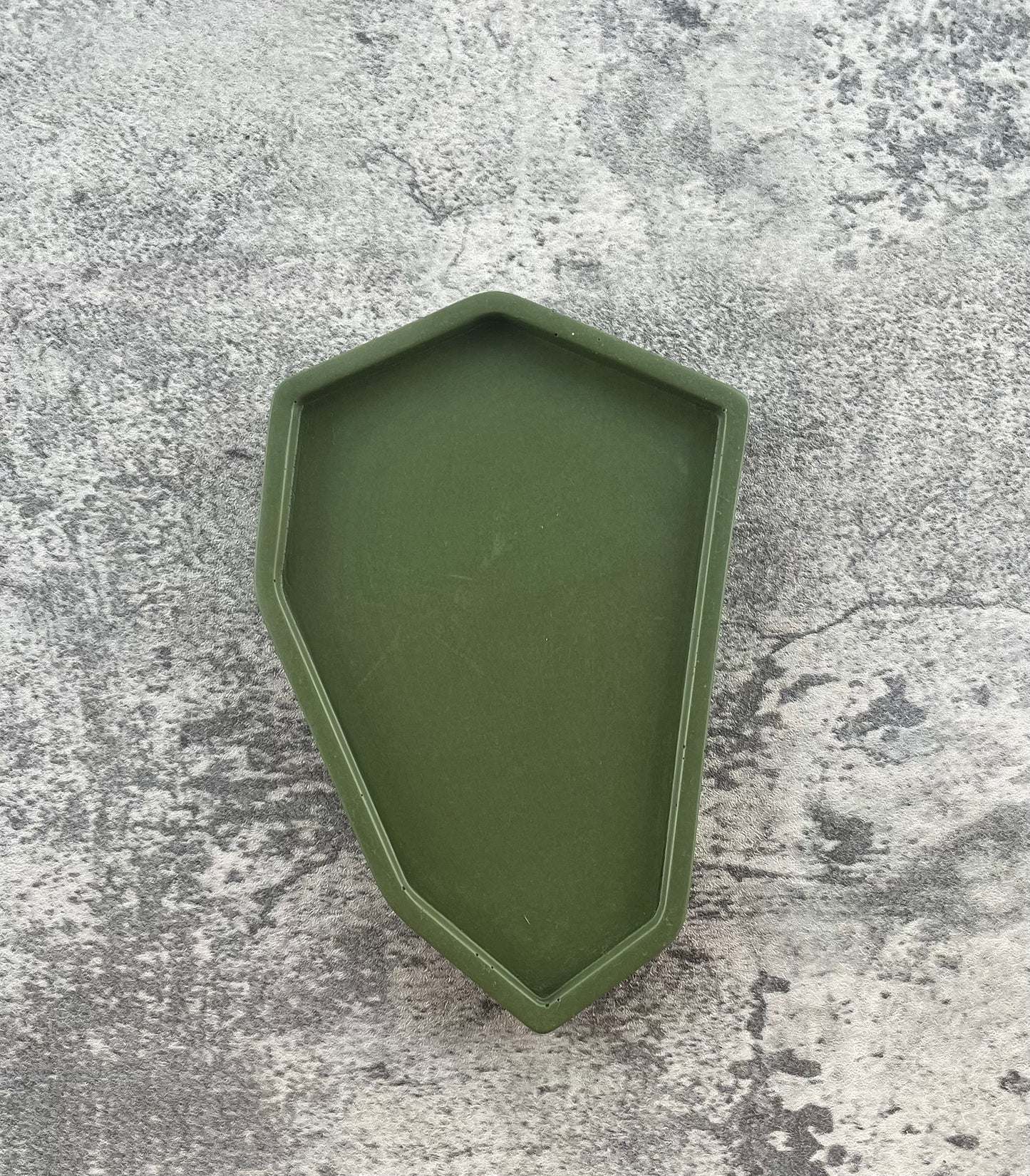 Medium Abstract Tray | Green