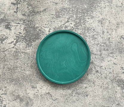 Flat Circle Tray | Green