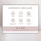 Jesmonite Care Card | Canva Template