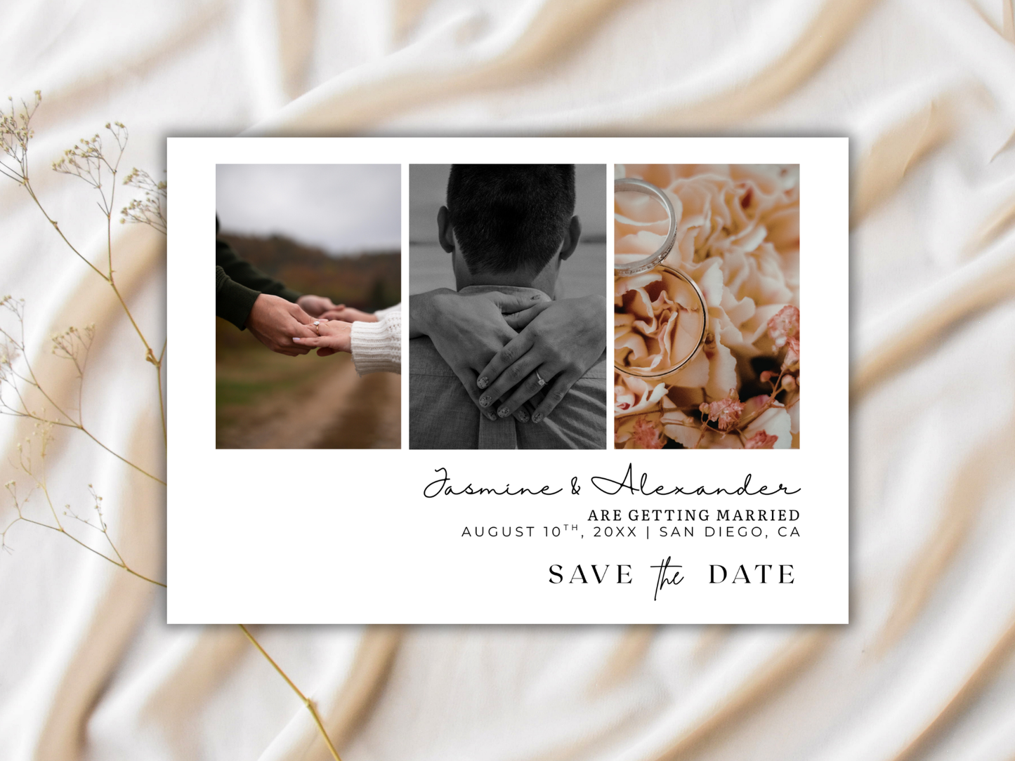 Save The Date | Canva Template
