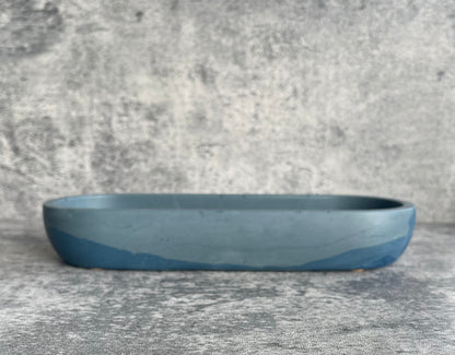 Accent Bowl | Blue, Grey-Blue