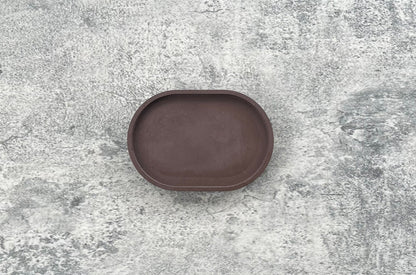 Oval Trinket Dish | Brown