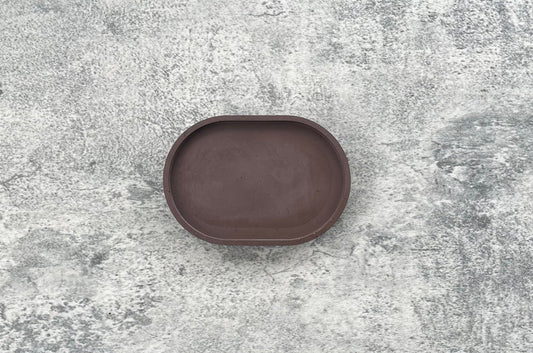 Oval Trinket Dish| Brown