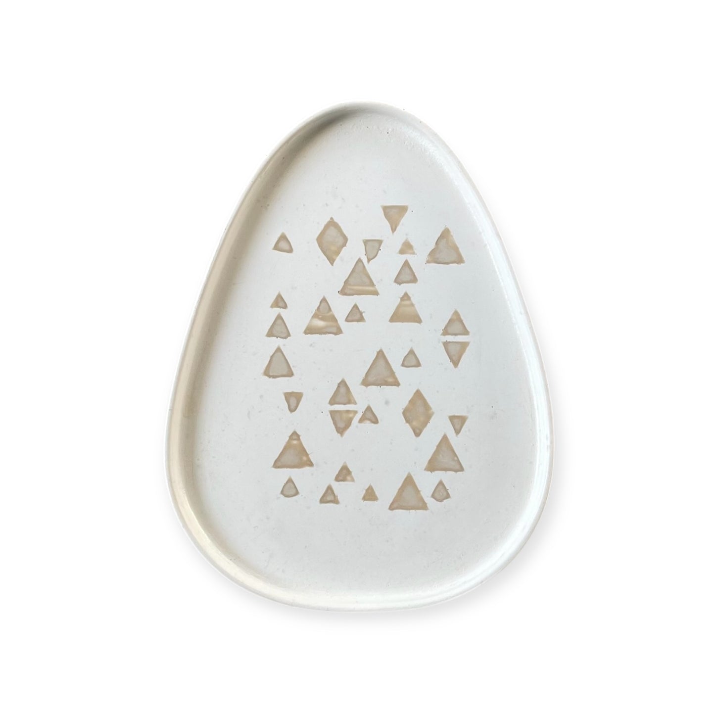 Medium Triangle Tray | Beige