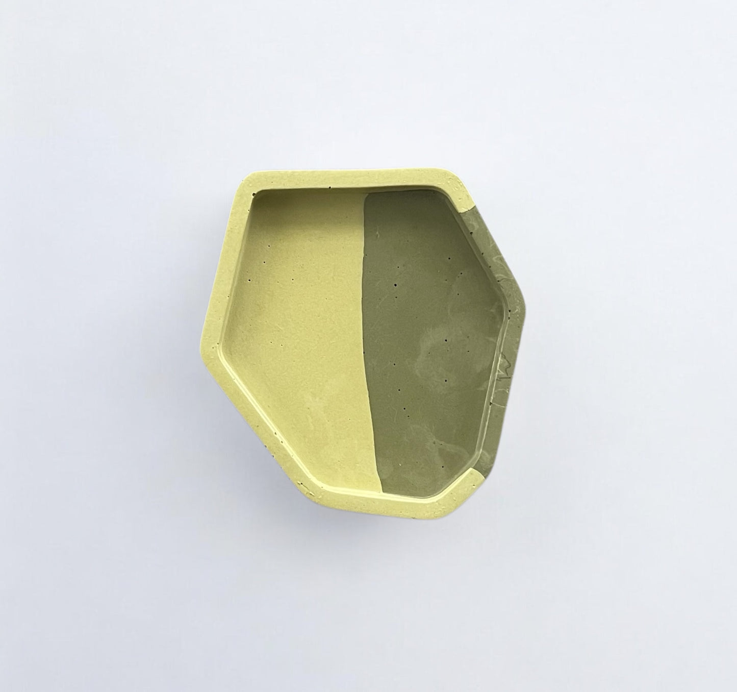 Small Abstract Trinket | Green