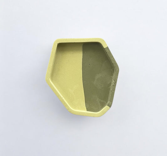 Small Abstract Trinket | Green