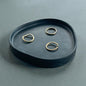 Small Triangle Trinket | Dark Blue