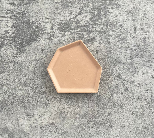 Geometric Trinket I | Warm Beige