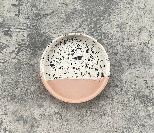 Small Circle Tray | Pink, White, Black