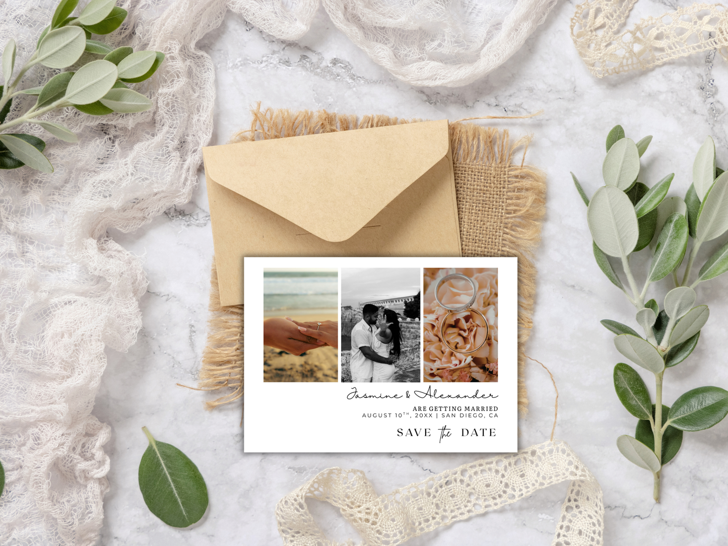 Save The Date | Canva Template