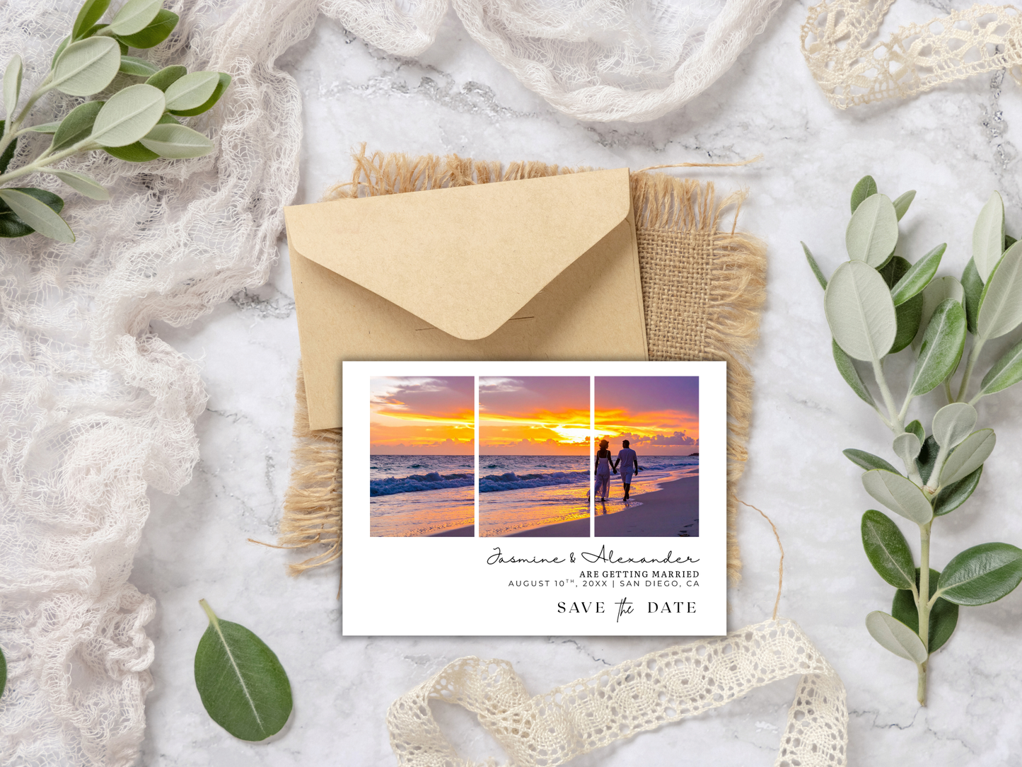 Save The Date | Canva Template