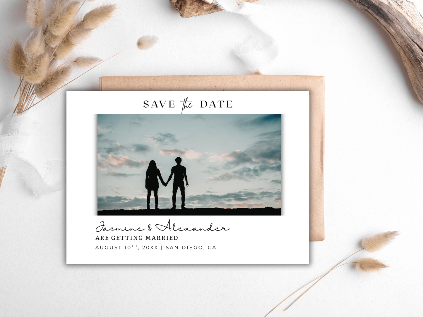 Save The Date | Canva Template