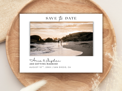 Save The Date | Canva Template