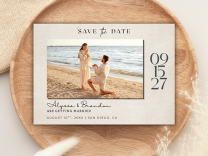 Save The Date | Canva Template