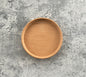 Small Circle Tray | Brown Waves