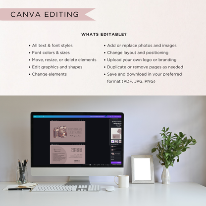 Photography Business Card | Canva Template