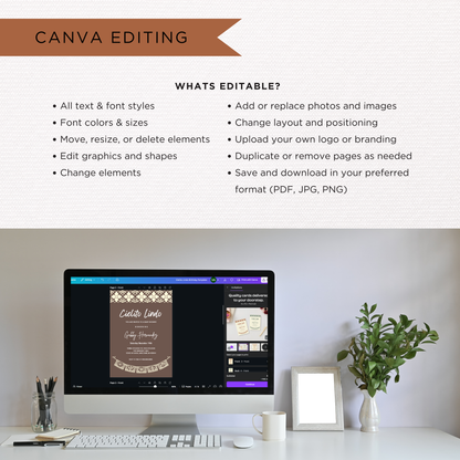 Cielito Lindo Baby Shower Invite | Canva Template