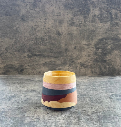 Small Vessel | Yellow, Pink, Purple