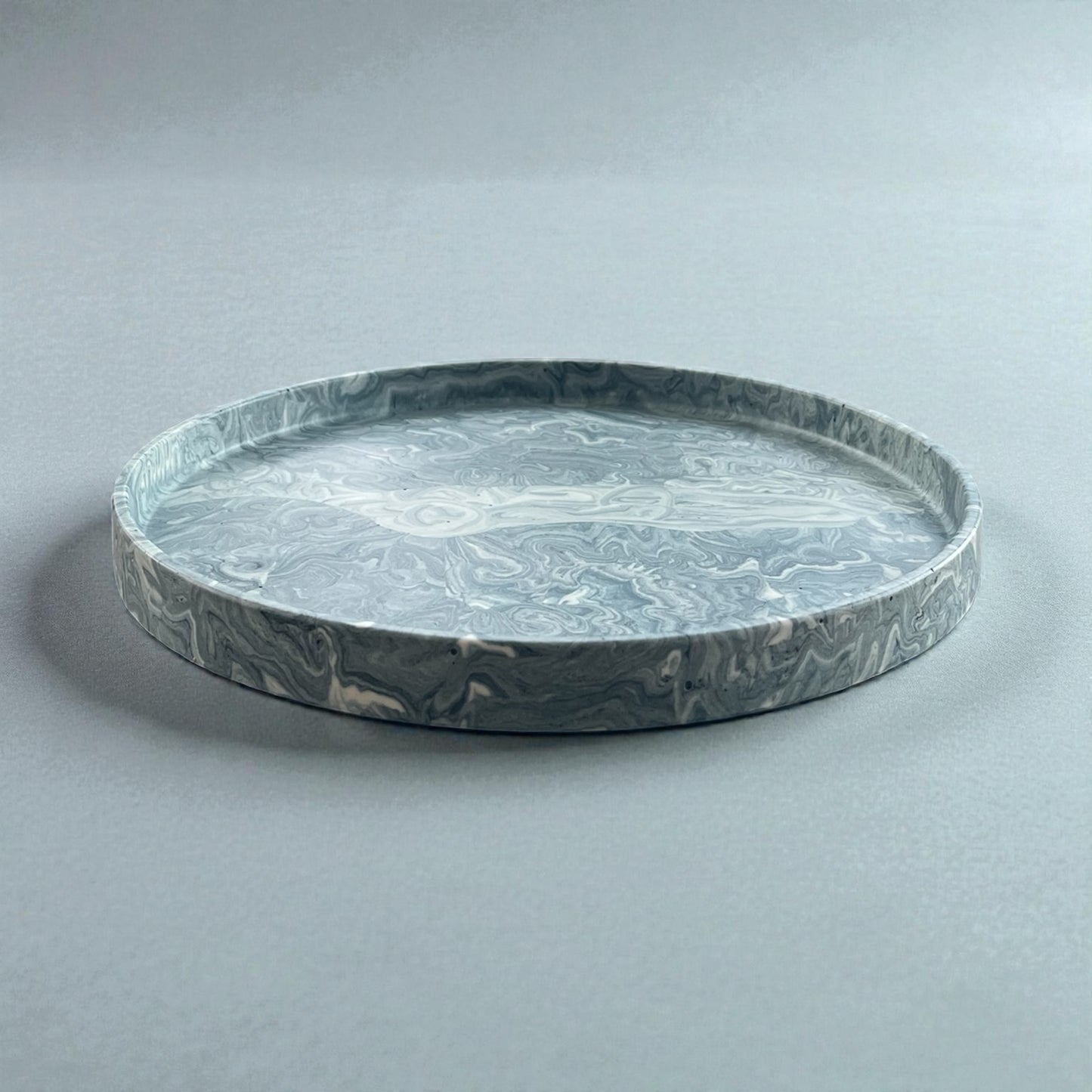 Medium Circle Tray | Blue