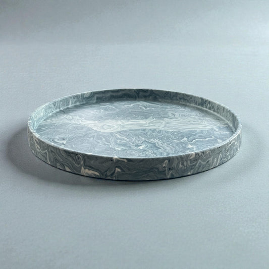 Medium Circle Tray | Blue