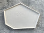 Large Accent Tray | Beige & Green Terrazzo