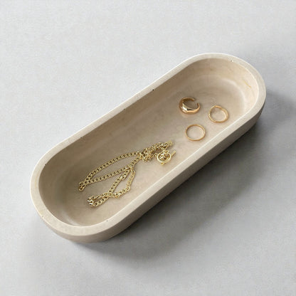 Accent Bowl | Beige + Green